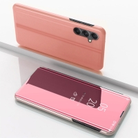 Capa Galaxy A34 - Flip Espelhado Rosa