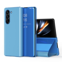 Capa Samsung Z Fold5 - Flip Espelhado Azul