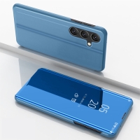 Capa Galaxy A55 5G - Flip Espelhado Azul