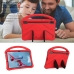 Capa Galaxy Tab S10 Plus - EVA Infantil Vermelho