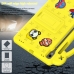 Capa Galaxy Tab S9 FE - EVA Infantil Amarelo