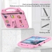 Capa Galaxy Tab S9 FE+ - EVA Infantil Rosa