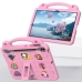 Capa Galaxy Tab S9 FE+ - EVA Infantil Rosa