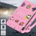 Capa Galaxy Tab S9 FE+ - EVA Infantil Rosa