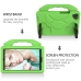 Capa Samsung Galaxy Tab A9 - EVA Antichoque Verde