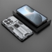 Capa Xiaomi Poco X6 PRO - Armor Series com Suporte Cinza