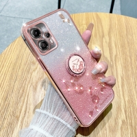 Capinha Motorola Moto G55 - Glitter Rosa