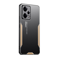 Capa Redmi Note 12 PRO 5G - TPU Blade Series Preto-Dourado