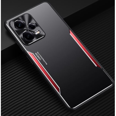 Capa Redmi Note 12 PRO 5G - TPU Blade Series Preto-Vermelho