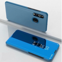 Capa Samsung A20s Flip Espelhado Azul
