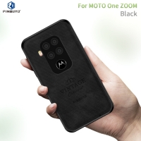 Capa Motorola One Zoom - Vintage Preto