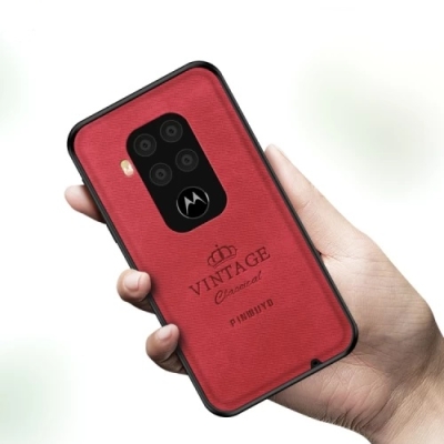 Capa Motorola One Zoom - Vintage Vermelho