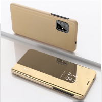 Capa Samsung Note 10 Lite Flip Espelhado Dourado