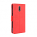 Capa Nokia 2.3 Estilo Carteira Vermelho