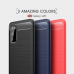 Capa TPU Samsung S20 Fibra de Carbono Vermelho