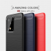 Capa de TPU Fibra de Carbono Samsung S20 Ultra Vermelho
