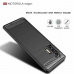 Capa Motorola Edge+ Plus TPU Fibra de Carbono Vermelho