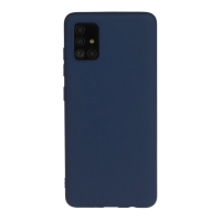Capa Samsung A71 - Silicone Azul