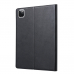 Capa iPad Pro 12.9 2020 Couro e Espaço Caneta Preto