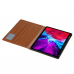 Capa iPad Pro 12.9 2020 Couro e Espaço Caneta Vermelho