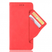 Capa de Couro Redmi Note 9S Vermelho