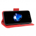 Capa de Couro iPhone SE 2020 Vermelho