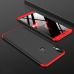 Capa Zenfone Max Pro M1 Cobertura Completa - Vermelho e Preto