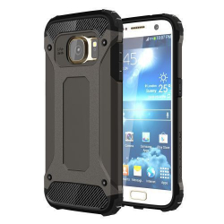 Capa Galaxy S7 de TPU e Plástico Armor Series (Preto)