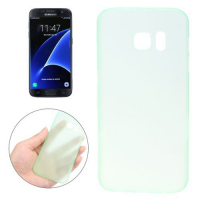 Capinha Celular de TPU Translucente Samsung Galaxy S7 Verde