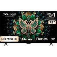 Smart TV TCL 75 Polegadas QLED Mini LED 4K 75C6K